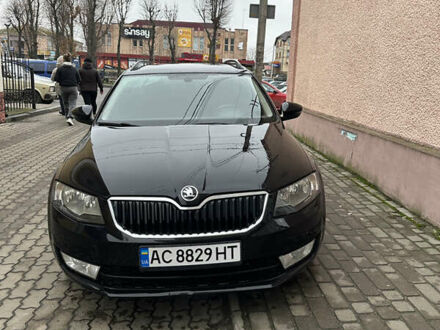 Черный Шкода Октавия, объемом двигателя 1.6 л и пробегом 243 тыс. км за 9700 $, фото 1 на Automoto.ua