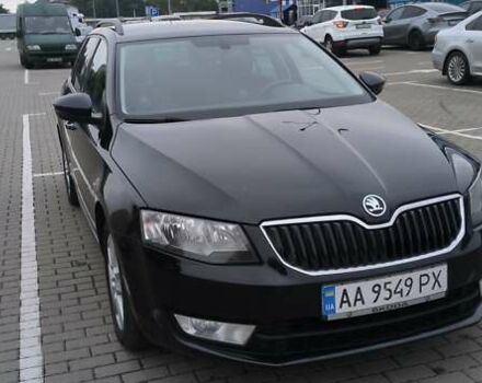 Черный Шкода Октавия, объемом двигателя 1.6 л и пробегом 287 тыс. км за 9500 $, фото 1 на Automoto.ua