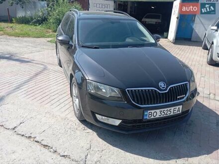 Черный Шкода Октавия, объемом двигателя 1.6 л и пробегом 267 тыс. км за 9500 $, фото 1 на Automoto.ua
