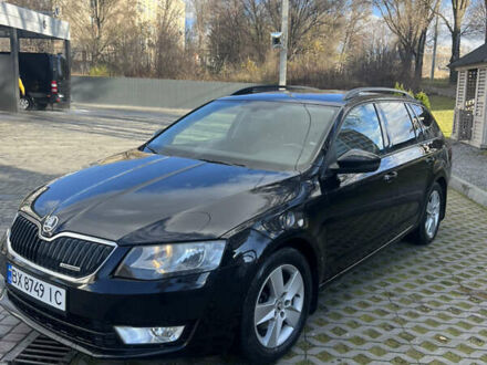 Черный Шкода Октавия, объемом двигателя 1.6 л и пробегом 267 тыс. км за 9497 $, фото 1 на Automoto.ua