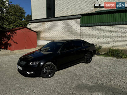 Чорний Шкода Октавія, об'ємом двигуна 1.6 л та пробігом 216 тис. км за 13800 $, фото 1 на Automoto.ua