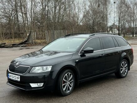 Шкода Октавия 2015 в Емильчином на Automoto.ua Черный Шкода Октавия, объемом двигателя 1.6 л и пробегом 225 тыс. км за 10200 $, фото 1 на Automoto.ua
