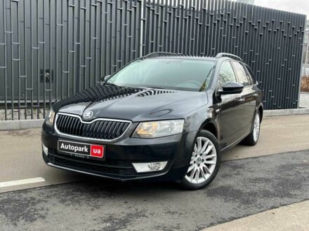 Черный Шкода Октавия, объемом двигателя 2 л и пробегом 266 тыс. км за 13990 $, фото 1 на Automoto.ua