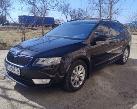 Черный Шкода Октавия, объемом двигателя 2 л и пробегом 219 тыс. км за 13700 $, фото 1 на Automoto.ua