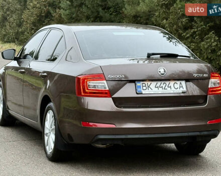Коричневий Шкода Октавія, об'ємом двигуна 1.4 л та пробігом 121 тис. км за 10950 $, фото 11 на Automoto.ua