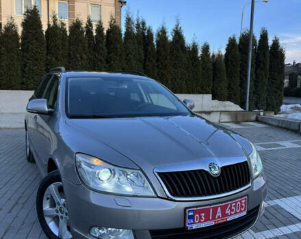 Коричневый Шкода Октавия, объемом двигателя 2 л и пробегом 201 тыс. км за 10550 $, фото 1 на Automoto.ua