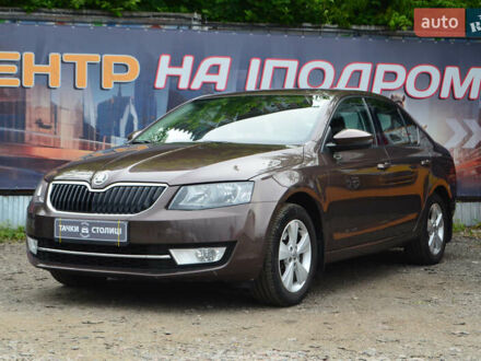 Шкода Октавия 2013 в Киеве на Automoto.ua Коричневый Шкода Октавия, объемом двигателя 1.8 л и пробегом 124 тыс. км за 11000 $, фото 1 на Automoto.ua