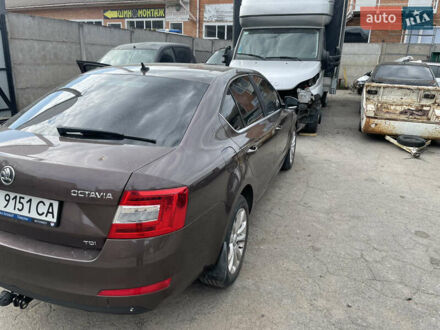 Коричневый Шкода Октавия, объемом двигателя 1.6 л и пробегом 175 тыс. км за 11000 $, фото 1 на Automoto.ua