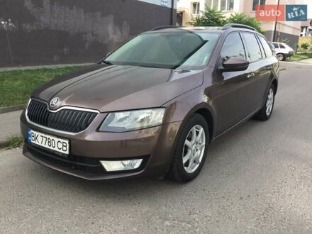 Шкода Октавія 2014 у Рівному на Automoto.ua Коричневий Шкода Октавія, об'ємом двигуна 1.6 л та пробігом 218 тис. км за 10000 $, фото 1 на Automoto.ua