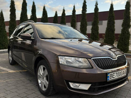 Коричневый Шкода Октавия, объемом двигателя 2 л и пробегом 293 тыс. км за 10500 $, фото 1 на Automoto.ua