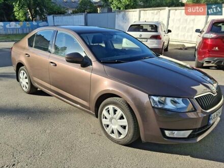 Шкода Октавия 2017 в Киеве на Automoto.ua Коричневый Шкода Октавия, объемом двигателя 1.4 л и пробегом 96 тыс. км за 11500 $, фото 1 на Automoto.ua