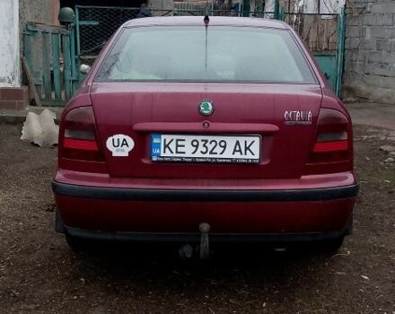 Красный Шкода Октавия, объемом двигателя 2 л и пробегом 278 тыс. км за 4000 $, фото 7 на Automoto.ua
