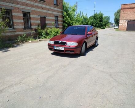 Красный Шкода Октавия, объемом двигателя 1.9 л и пробегом 299 тыс. км за 6100 $, фото 5 на Automoto.ua