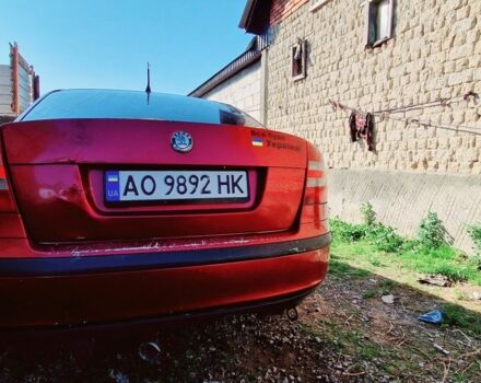Красный Шкода Октавия, объемом двигателя 2 л и пробегом 350 тыс. км за 3350 $, фото 2 на Automoto.ua