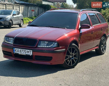 Красный Шкода Октавия, объемом двигателя 1.98 л и пробегом 211 тыс. км за 3800 $, фото 16 на Automoto.ua