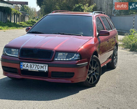 Красный Шкода Октавия, объемом двигателя 1.98 л и пробегом 211 тыс. км за 3800 $, фото 17 на Automoto.ua