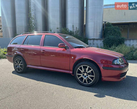 Красный Шкода Октавия, объемом двигателя 1.98 л и пробегом 211 тыс. км за 3800 $, фото 6 на Automoto.ua