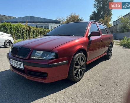 Красный Шкода Октавия, объемом двигателя 1.98 л и пробегом 211 тыс. км за 3800 $, фото 14 на Automoto.ua