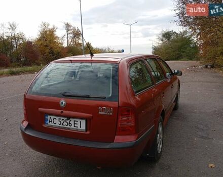 Красный Шкода Октавия, объемом двигателя 1.6 л и пробегом 282 тыс. км за 5100 $, фото 13 на Automoto.ua