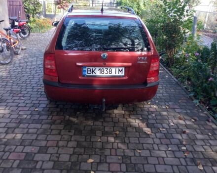 Красный Шкода Октавия, объемом двигателя 1.6 л и пробегом 196 тыс. км за 4500 $, фото 6 на Automoto.ua