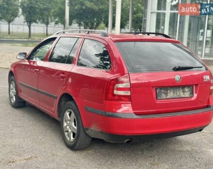 Красный Шкода Октавия, объемом двигателя 1.6 л и пробегом 242 тыс. км за 5500 $, фото 5 на Automoto.ua