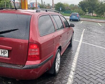 Красный Шкода Октавия, объемом двигателя 1.6 л и пробегом 288 тыс. км за 4500 $, фото 5 на Automoto.ua