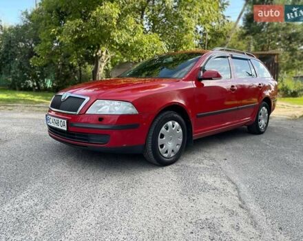 Красный Шкода Октавия, объемом двигателя 1.6 л и пробегом 317 тыс. км за 4500 $, фото 9 на Automoto.ua