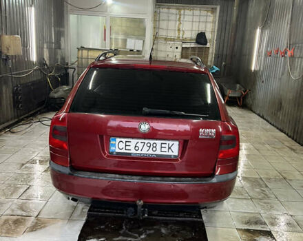 Красный Шкода Октавия, объемом двигателя 1.6 л и пробегом 280 тыс. км за 5500 $, фото 5 на Automoto.ua