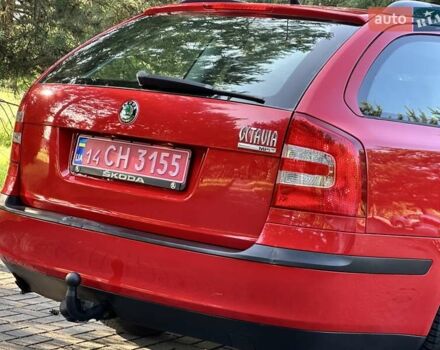 Красный Шкода Октавия, объемом двигателя 1.6 л и пробегом 188 тыс. км за 5750 $, фото 86 на Automoto.ua
