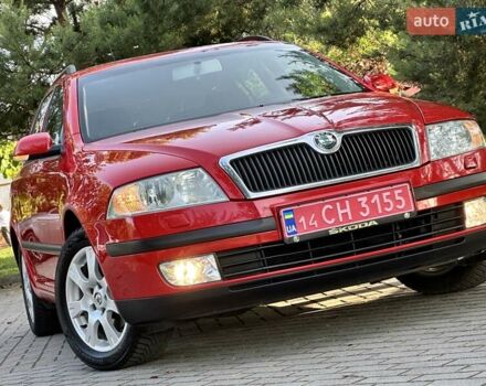 Красный Шкода Октавия, объемом двигателя 1.6 л и пробегом 188 тыс. км за 5750 $, фото 78 на Automoto.ua