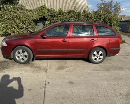Шкода Октавия 2006 в Каменское - Днепродзержинск на Automoto.ua Красный Шкода Октавия, объемом двигателя 2 л и пробегом 249 тыс. км за 6500 $, фото 1 на Automoto.ua