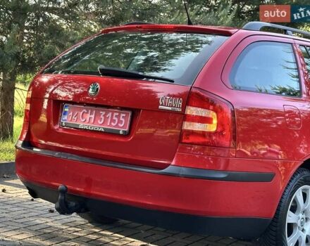 Красный Шкода Октавия, объемом двигателя 1.6 л и пробегом 188 тыс. км за 5750 $, фото 85 на Automoto.ua