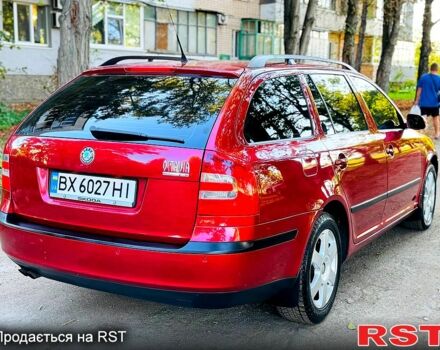 Красный Шкода Октавия, объемом двигателя 1.8 л и пробегом 173 тыс. км за 5750 $, фото 2 на Automoto.ua