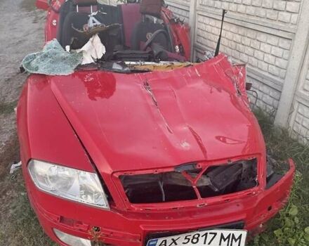 Красный Шкода Октавия, объемом двигателя 1.6 л и пробегом 250 тыс. км за 1100 $, фото 1 на Automoto.ua