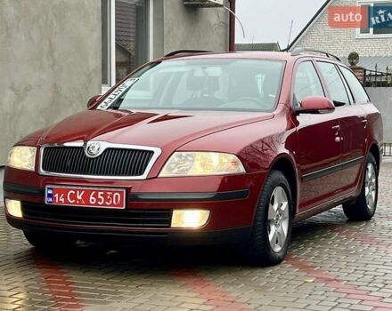 Красный Шкода Октавия, объемом двигателя 1.6 л и пробегом 215 тыс. км за 6890 $, фото 11 на Automoto.ua