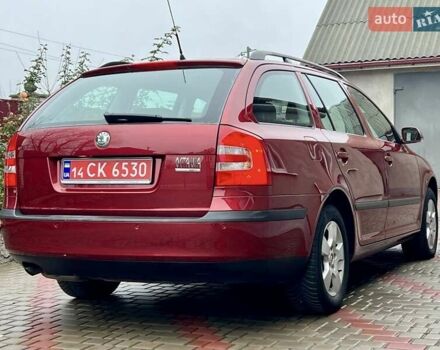 Красный Шкода Октавия, объемом двигателя 1.6 л и пробегом 215 тыс. км за 6890 $, фото 12 на Automoto.ua