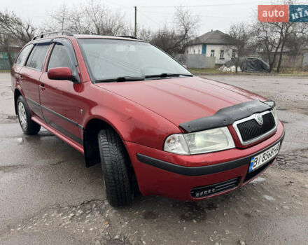 Красный Шкода Октавия, объемом двигателя 1.6 л и пробегом 316 тыс. км за 5980 $, фото 10 на Automoto.ua