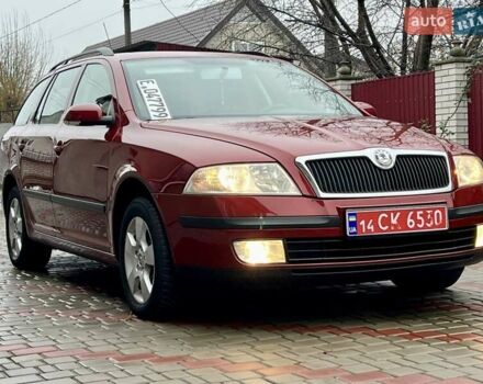 Красный Шкода Октавия, объемом двигателя 1.6 л и пробегом 215 тыс. км за 6890 $, фото 10 на Automoto.ua