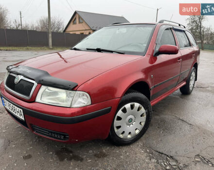 Красный Шкода Октавия, объемом двигателя 1.6 л и пробегом 316 тыс. км за 5980 $, фото 5 на Automoto.ua