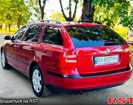 Красный Шкода Октавия, объемом двигателя 1.8 л и пробегом 173 тыс. км за 5750 $, фото 4 на Automoto.ua