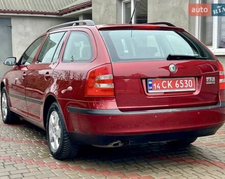 Красный Шкода Октавия, объемом двигателя 1.6 л и пробегом 215 тыс. км за 6890 $, фото 13 на Automoto.ua