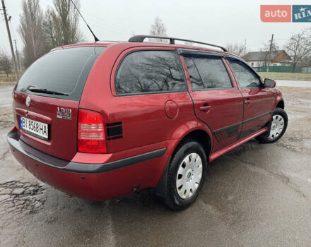 Красный Шкода Октавия, объемом двигателя 1.6 л и пробегом 316 тыс. км за 5980 $, фото 3 на Automoto.ua