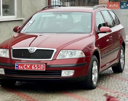 Красный Шкода Октавия, объемом двигателя 1.6 л и пробегом 215 тыс. км за 6890 $, фото 5 на Automoto.ua