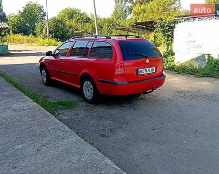 Червоний Шкода Октавія, об'ємом двигуна 1.6 л та пробігом 156 тис. км за 6300 $, фото 1 на Automoto.ua