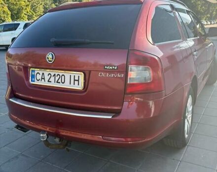 Красный Шкода Октавия, объемом двигателя 2.01 л и пробегом 242 тыс. км за 7500 $, фото 2 на Automoto.ua