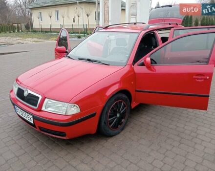 Красный Шкода Октавия, объемом двигателя 1.9 л и пробегом 390 тыс. км за 4600 $, фото 5 на Automoto.ua