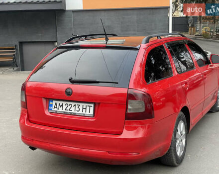 Красный Шкода Октавия, объемом двигателя 1.6 л и пробегом 363 тыс. км за 6300 $, фото 5 на Automoto.ua