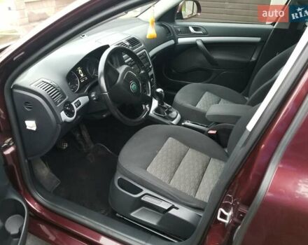 Красный Шкода Октавия, объемом двигателя 1.8 л и пробегом 210 тыс. км за 6950 $, фото 13 на Automoto.ua