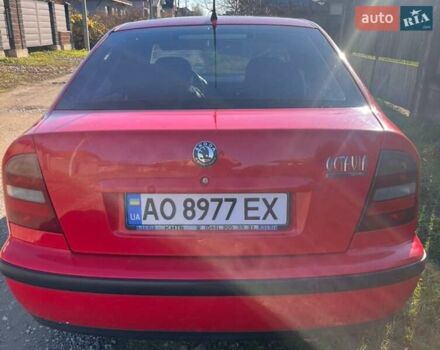 Красный Шкода Октавия, объемом двигателя 1.6 л и пробегом 287 тыс. км за 3200 $, фото 1 на Automoto.ua