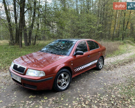 Червоний Шкода Октавія, об'ємом двигуна 1.6 л та пробігом 244 тис. км за 5200 $, фото 1 на Automoto.ua